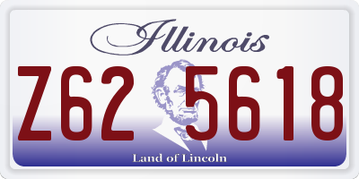 IL license plate Z625618