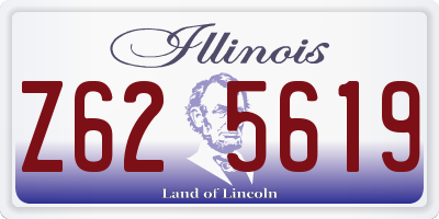 IL license plate Z625619