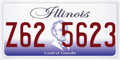 IL license plate Z625623