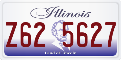 IL license plate Z625627