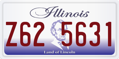 IL license plate Z625631