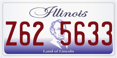 IL license plate Z625633