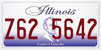 IL license plate Z625642