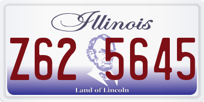 IL license plate Z625645