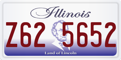 IL license plate Z625652