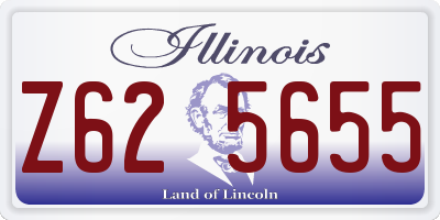 IL license plate Z625655