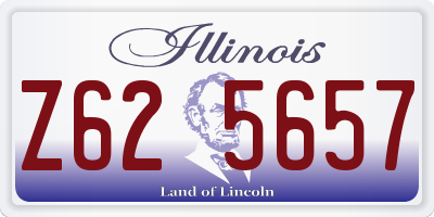 IL license plate Z625657