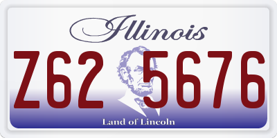 IL license plate Z625676