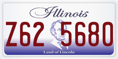 IL license plate Z625680
