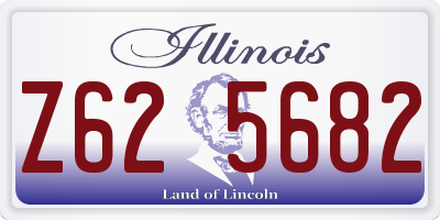 IL license plate Z625682