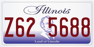 IL license plate Z625688