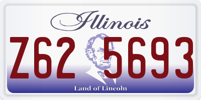 IL license plate Z625693