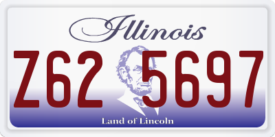 IL license plate Z625697