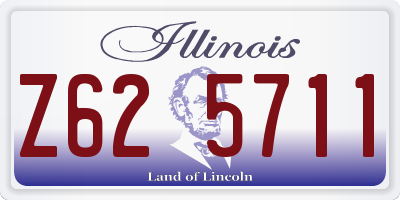IL license plate Z625711