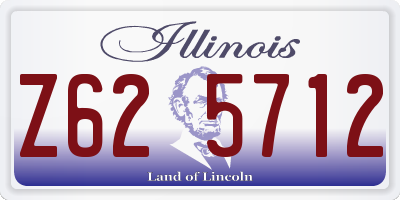 IL license plate Z625712