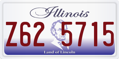 IL license plate Z625715