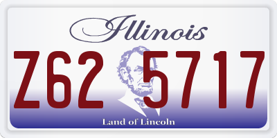 IL license plate Z625717
