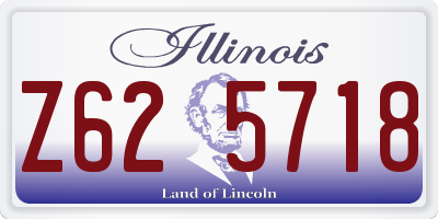 IL license plate Z625718