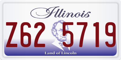 IL license plate Z625719
