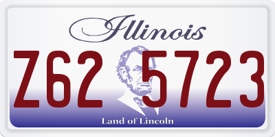 IL license plate Z625723
