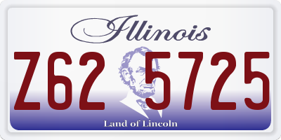 IL license plate Z625725