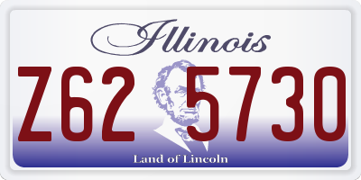 IL license plate Z625730