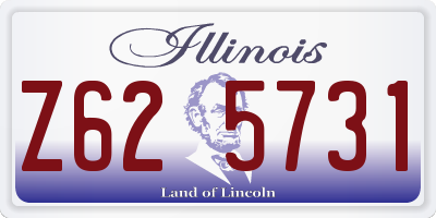 IL license plate Z625731
