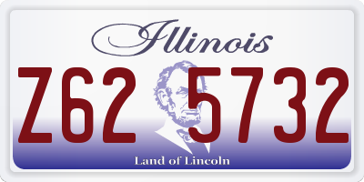 IL license plate Z625732