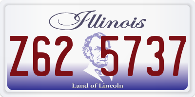 IL license plate Z625737