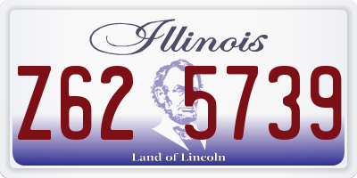 IL license plate Z625739