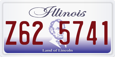 IL license plate Z625741
