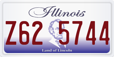 IL license plate Z625744