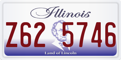 IL license plate Z625746