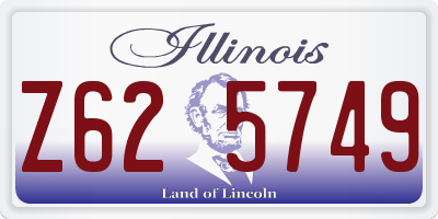 IL license plate Z625749