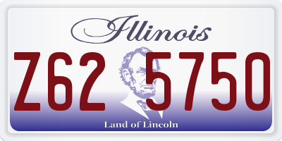 IL license plate Z625750