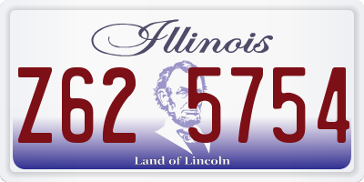 IL license plate Z625754