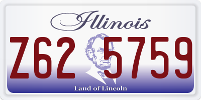 IL license plate Z625759