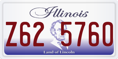 IL license plate Z625760