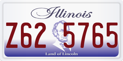 IL license plate Z625765