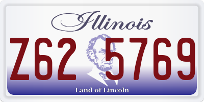 IL license plate Z625769