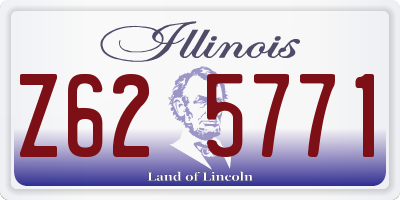 IL license plate Z625771