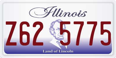 IL license plate Z625775