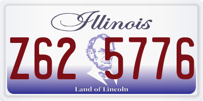 IL license plate Z625776