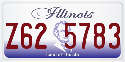 IL license plate Z625783