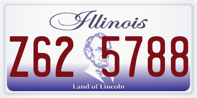 IL license plate Z625788