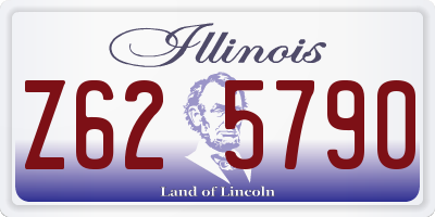 IL license plate Z625790