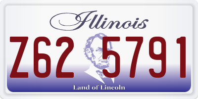 IL license plate Z625791
