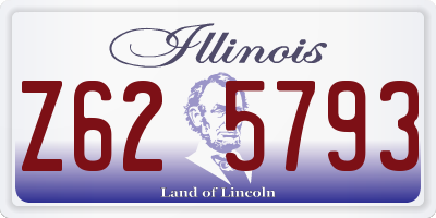 IL license plate Z625793