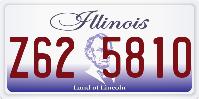 IL license plate Z625810