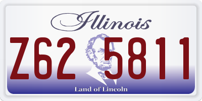 IL license plate Z625811